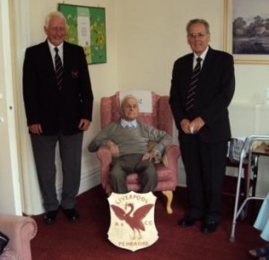Jimmy Auburn on his 100th birthday