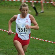 Kirsty Longley in action for England 10 November 2012