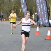 Kirsty Longley set new course record at Halwood 5k
