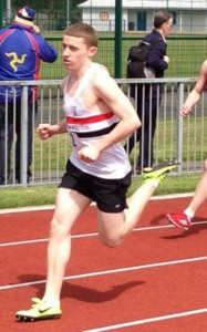 Rob Parkinson in action at Douglas May 2013