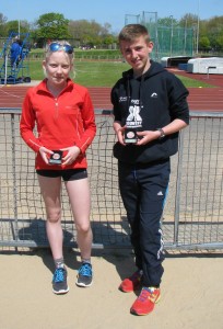 Charlotte Mawdsley & Ben Singleton both picked up bronze medals in their 3000m races at Blackpool