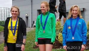 Northern Women 5k medalist 2013
