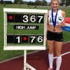 Amelia McLaughlin Northern Athletics Under 17 High Jump Champion 2013