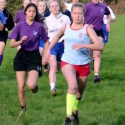 Anna Hulme leads from start to finish
