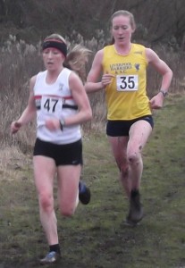 Kirsty begins to pull away from Maria at Stadt Moers