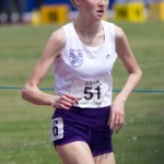 Rosie Johnson in action at English Schools May 2014