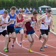 Harry Doran (1210) and Rob Parkinson (490) in 800m