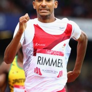 Michael Rimmer in action at Glasgow