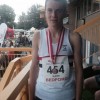 Dan Slater silver medal 3,000m at England Athletics Under 15s Championships