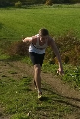 Clark Roberts (usual but effective arm action) first home for LPS at Beacon Park