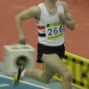 Phil Taylor in indoor action 2001
