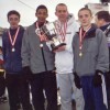 ECCAA Under 17 Champions 2002 Liverpool Pembroke & Sefton LtoR Rory Smith, Michael Rimmer, Alan Stewart, Ben Jones.
