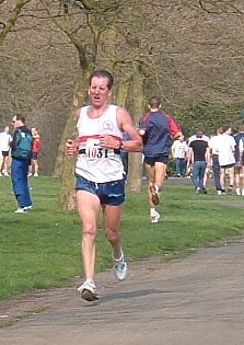 Steve Murphy in action at Heaton Park