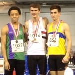 Joe Milton England Under 17 400m indoor Champion 2015