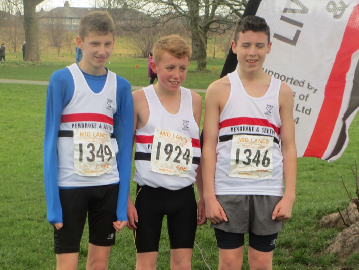 LPS Under 15 Boys Ross Harrison Adam Jones Joe Martin