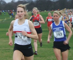 Courtney Birch in action at Roundhey Park