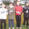 Northern Cross L to R Ed Rimmer, Chris Hatton, Toby Loveridge, Mike Bride Country Championships.