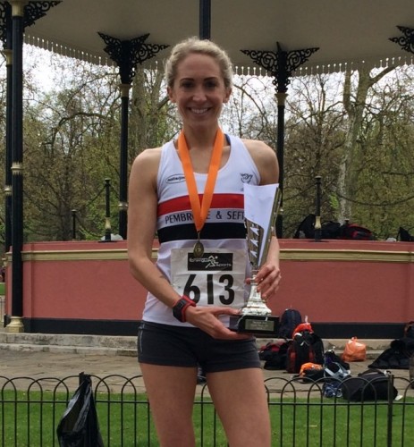 Lisa 2nd in Hyde Park 10k