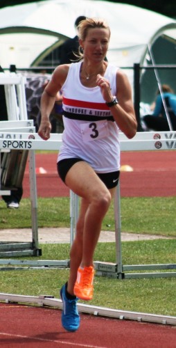 Clare Constable in action at Ellesmere Port