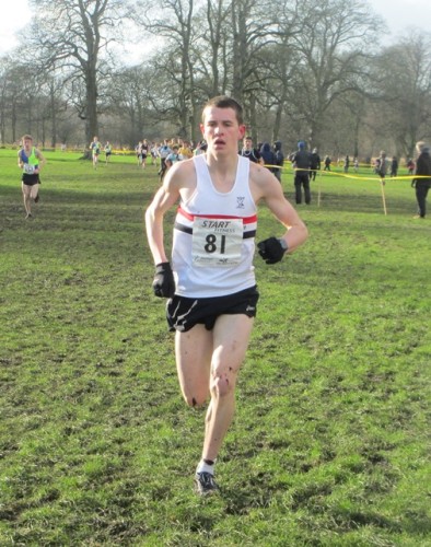 Dan Slater in action at Witton Park