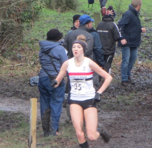 Rosie Johnson in action at Witton Park