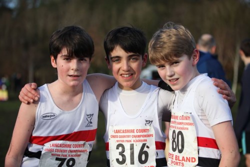 U13B L-R Jake Dickinson, Matthew Russo, Mark Roberts