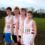U15B (bronze medal) L-R Alex Lang,Tom Dickinson,Adam Jones,Ryan Treanor