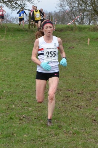 Kirsty Longley in action at Parbold
