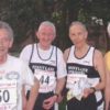 Joe (50) at the end of the Croxteth Park 10k 2003