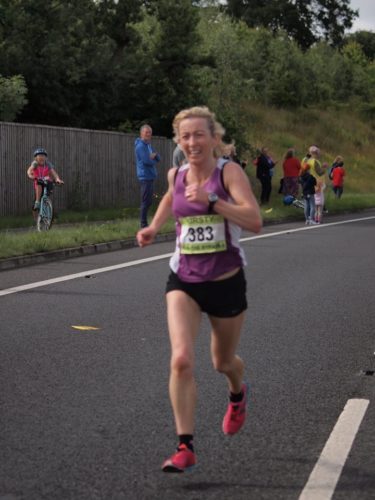 Kirsty on route to victory