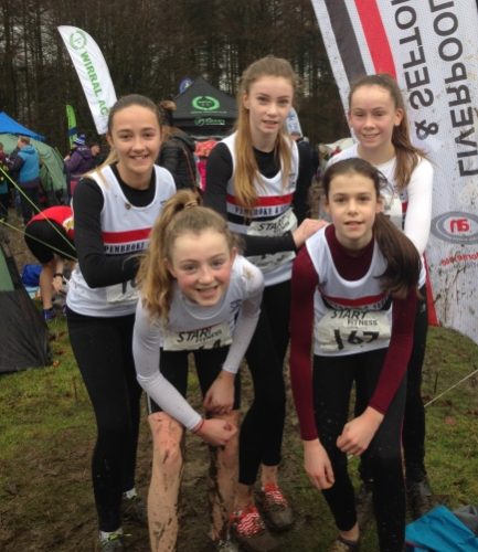 Back Emily Williamson, Niamh Doyle, Olivia Morgan Front Faye Hannaway, Ruth Usher