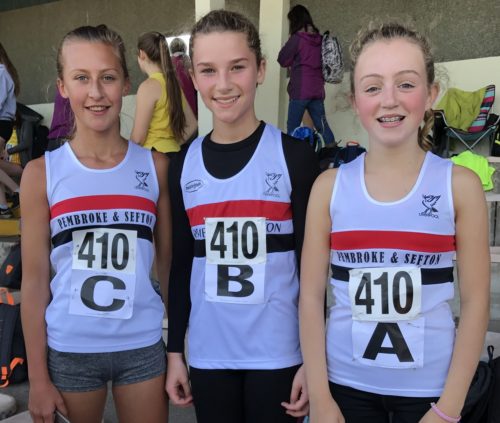 Jenny Williamson, Grace Selby, Faye Hannaway