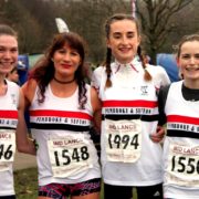Left To Right Vicky Gilbody, Helen Sahgal, Tiffany Penfold and Hilary Honeyball