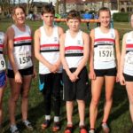 LPS under 15s Girls and Under 13 boys before the start