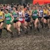 Kirsty Longley running for Merseyside in the inter counties 2018