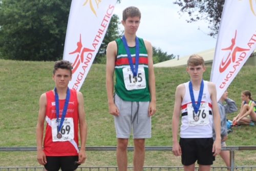 Mark Roberts silver medal at Wavertree