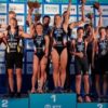 Dan Slater on rostrum at world junior triathlon champs