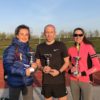 Tiffany Penfold, Chris Maher, Vicky Gilbody