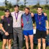 Merseyside road relays Champions 2019, Chris Maher, Mark Wynne, Tony O'Brian, Dan Slater