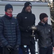 Ross Harrison (left) 2nd, Johnny Mellor(centre) 1st, Jon-Jo Doherty (right) 3rd in L&D champs